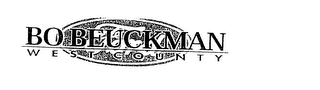 BO BEUCKMAN WEST COUNTY logo