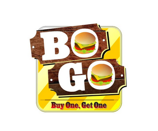BO GO BUY ONE, GET ONE logo