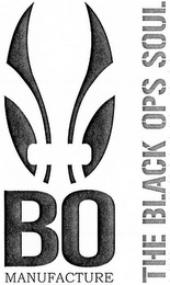 BO MANUFACTURE THE BLACK OPS SOUL logo