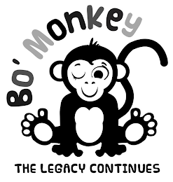 BO' MONKEY THE LEGACY CONTINUES logo