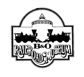 B&O RAILROAD MUSEUM logo