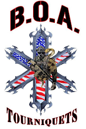 B.O.A. TOURNIQUETS logo