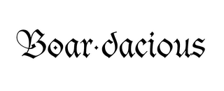 BOAR-DACIOUS logo