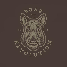 BOAR REVOLUTION EST 2021 logo