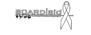 BOARD AID SNOWBOARD SKATE MUSIC SURF logo