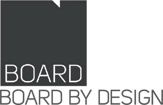 BOARD BOARD BY DESIGN logo