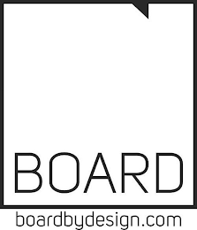 BOARD BOARD BY DESIGN logo