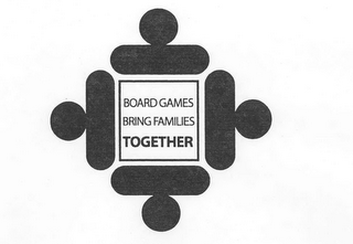 BOARD GAMES BRING FAMILIES TOGETHER logo
