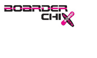 BOARDER CHIX BOARD SPORTS logo