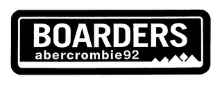 BOARDERS ABERCROMBIE 92 logo