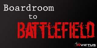 BOARDROOM TO BATTLEFIELD INVICTUS logo