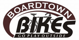BOARDTOWN BIKES GO PLAY OUTSIDE logo