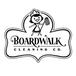 BOARDWALK CLEANING CO. logo