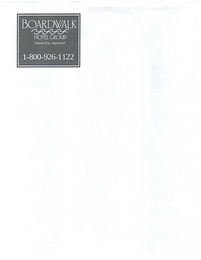 BOARDWALK HOTEL GROUP OCEAN CITY, MARYLAND 1-800-926-1122 logo
