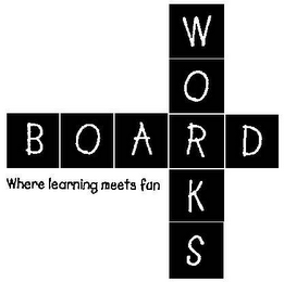 BOARDWORKS WHERE LEARNING MEETS FUN logo