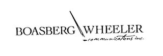 BOASBERG WHEELER COMMUNICATIONS INC. logo