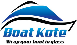 BOAT KOTE WRAP YOUR BOAT IN GLASS logo