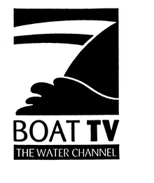 BOAT TV THE WATER CHANNEL logo