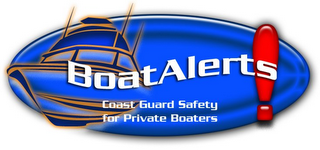 BOATALERTS! COAST GUARD SAFETY FOR PRIVATE BOATERS logo