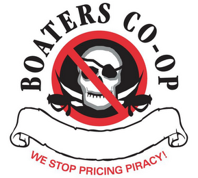 BOATERS CO-OP WE STOP PRICING PIRACY! logo