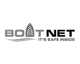 BOATNET IT'S SAFE INSIDE logo