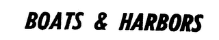BOATS & HARBORS logo