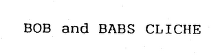 BOB AND BABS CLICHE logo