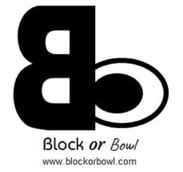 BOB BLOCK OR BOWL WWW.BLOCKORBOWL.COM logo