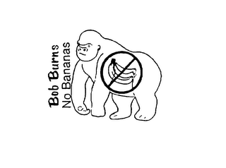 BOB BURNS NO BANNANAS logo