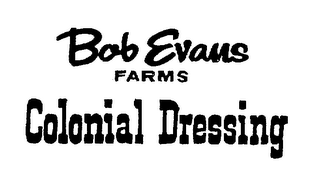 BOB EVANS FARMS COLONIAL DRESSING logo
