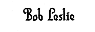 BOB LESLIE logo