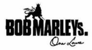 BOB MARLEYS. ONE LOVE logo