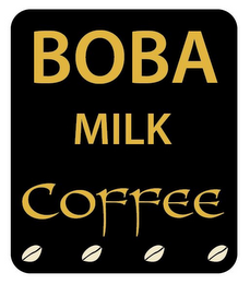 BOBA MILK COFFEE logo