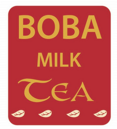 BOBA MILK TEA logo