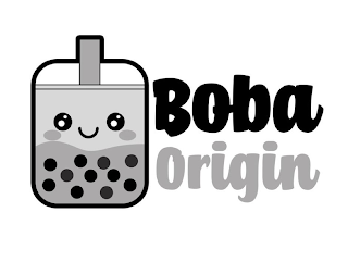 BOBA ORIGIN logo