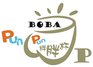 BOBA PUN PUN CUP logo