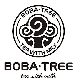 BOBA · TREE TEA WITH MILK logo