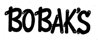 BOBAK'S logo
