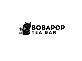 BOBAPOP TEA BAR logo