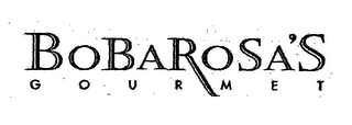 BOBAROSA'S GOURMET logo