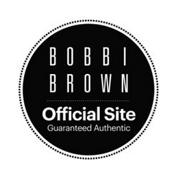 BOBBI BROWN OFFICIAL SITE GUARANTEED AUTHENTIC logo