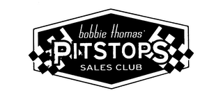 BOBBIE THOMAS PITSTOPS SALES CLUB logo