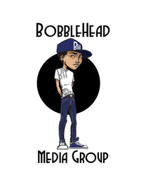 BOBBLEHEAD MEDIA GROUP BH BH logo