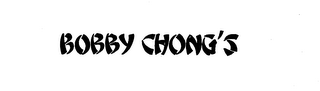 BOBBY CHONG'S logo