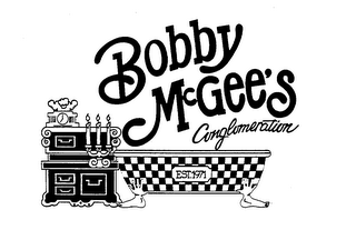 BOBBY MCGEE'S CONGLOMERATION EST. 1971 logo