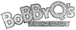 BOBBYQ'S THE PLACE FOR RIBS logo