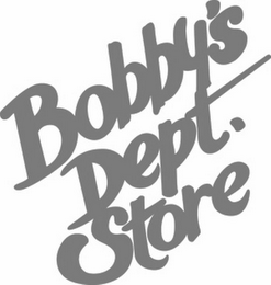 BOBBY'S DEPT. STORE logo
