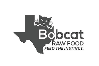 BOBCAT RAW FOOD. FEED THE INSTINCT. logo