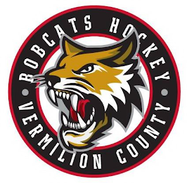 BOBCATS HOCKEY VERMILION COUNT logo