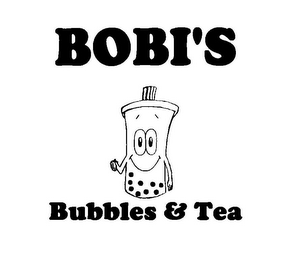 BOBI'S BUBBLES & TEA logo